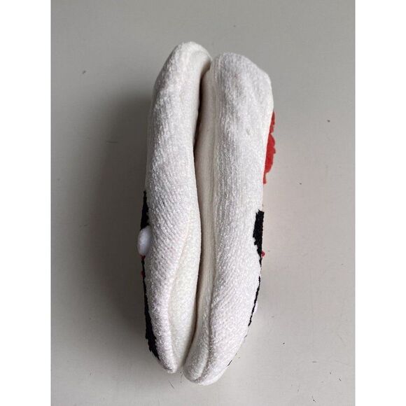 Disney Mickey Mouse SanTa Hat Snuggle Toes No Slip Slipper Socks Women’s Sz 4-10 - Picture 7 of 11